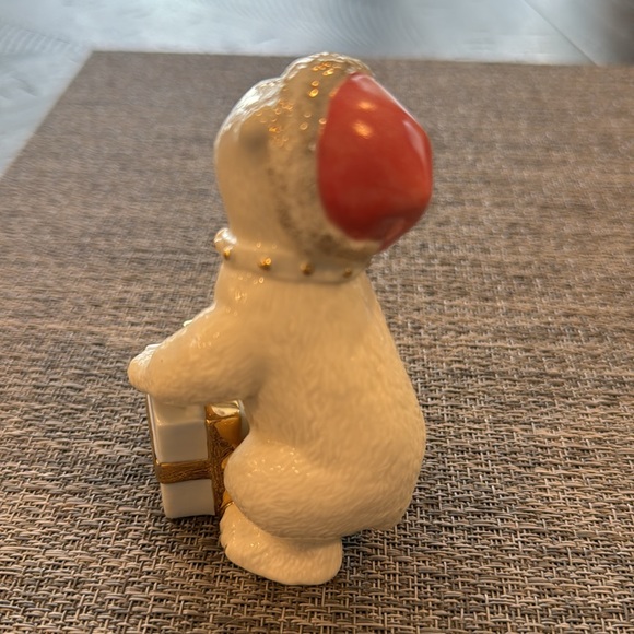 Lenox Christmas Polar Bear Figurine 3 3/4” Tall - Picture 3 of 4